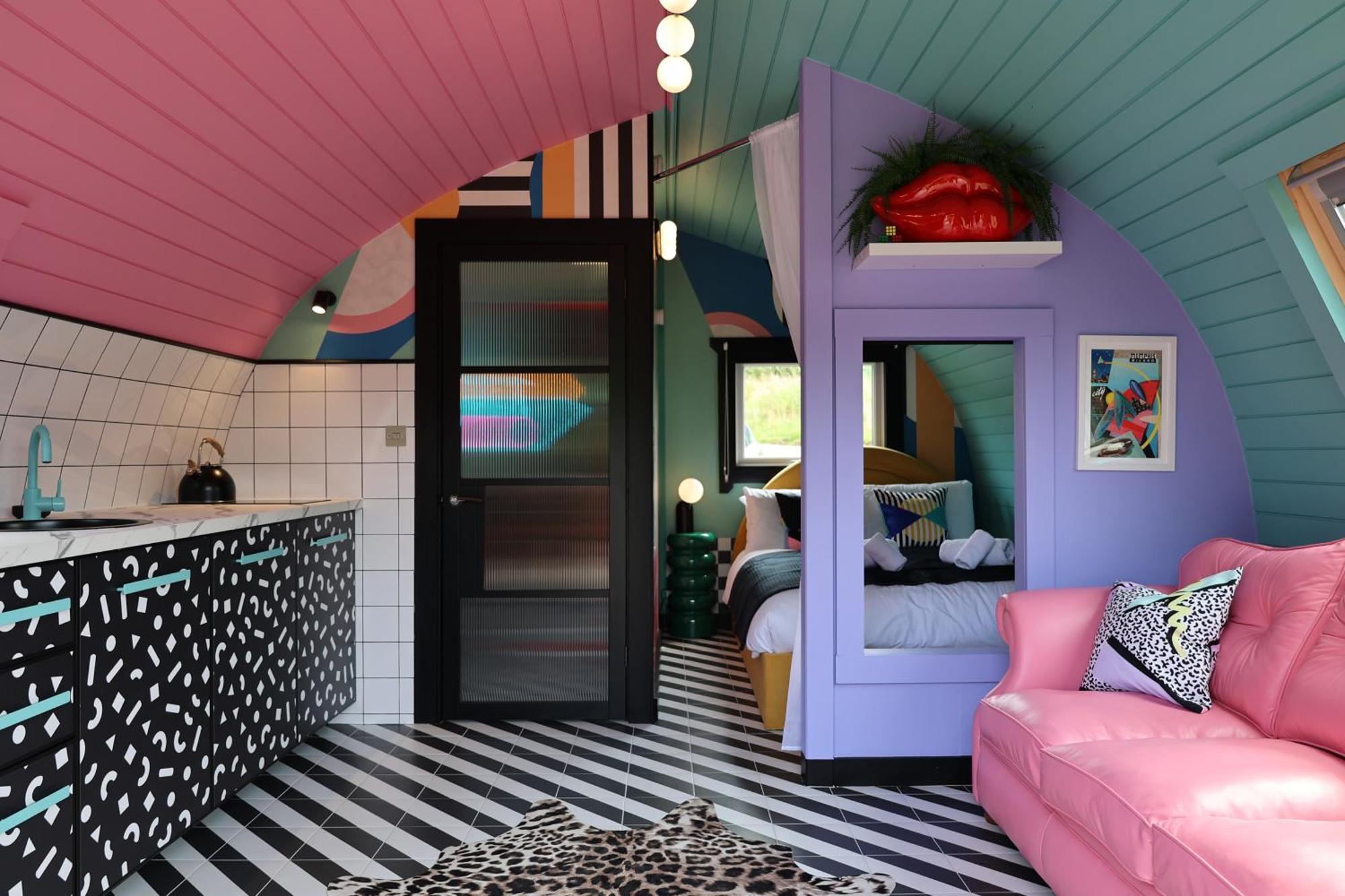 Ammonite Glamping Pod & Hot Tub Apartamento Hungerton Exterior foto
