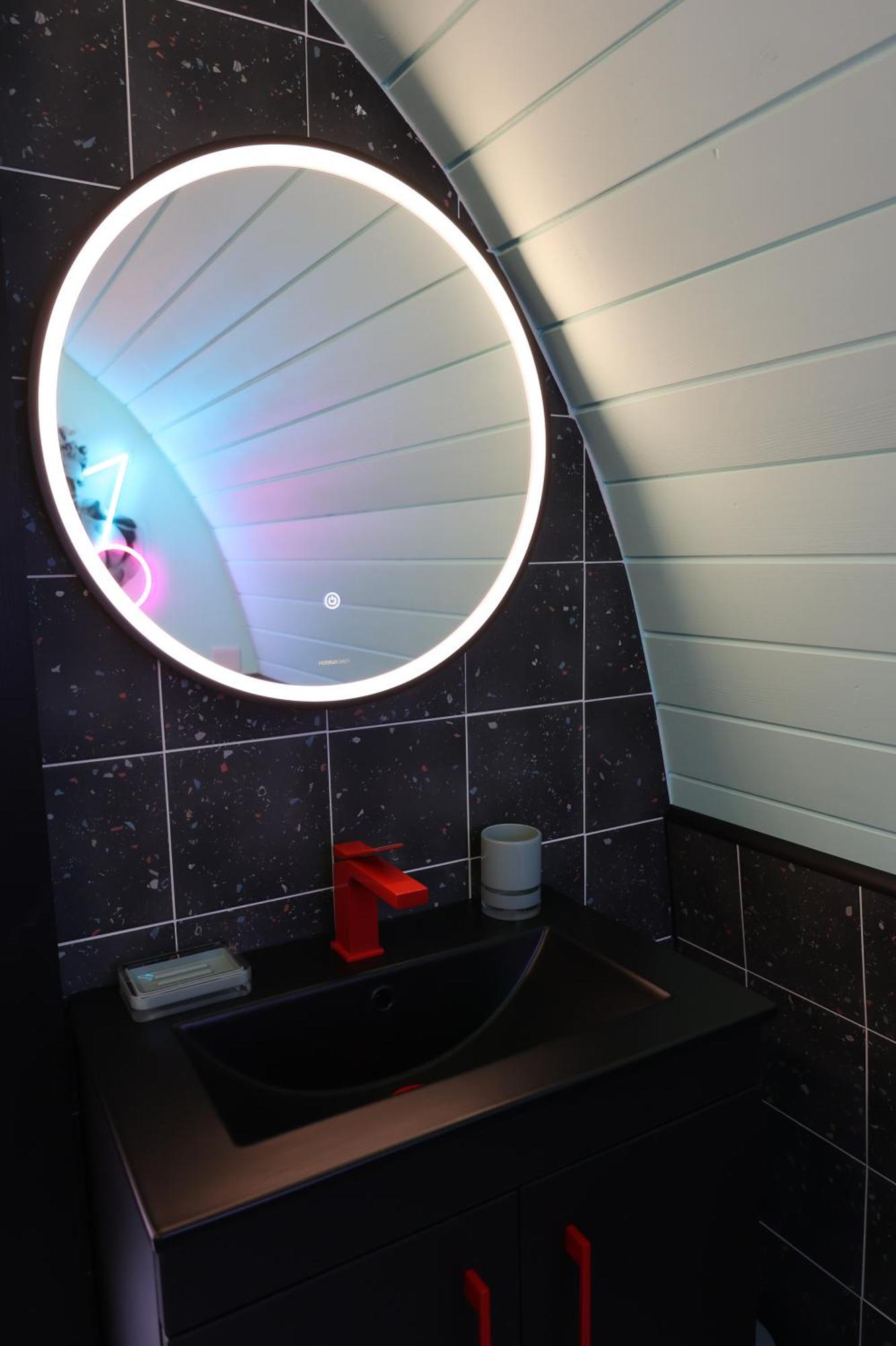 Ammonite Glamping Pod & Hot Tub Apartamento Hungerton Exterior foto