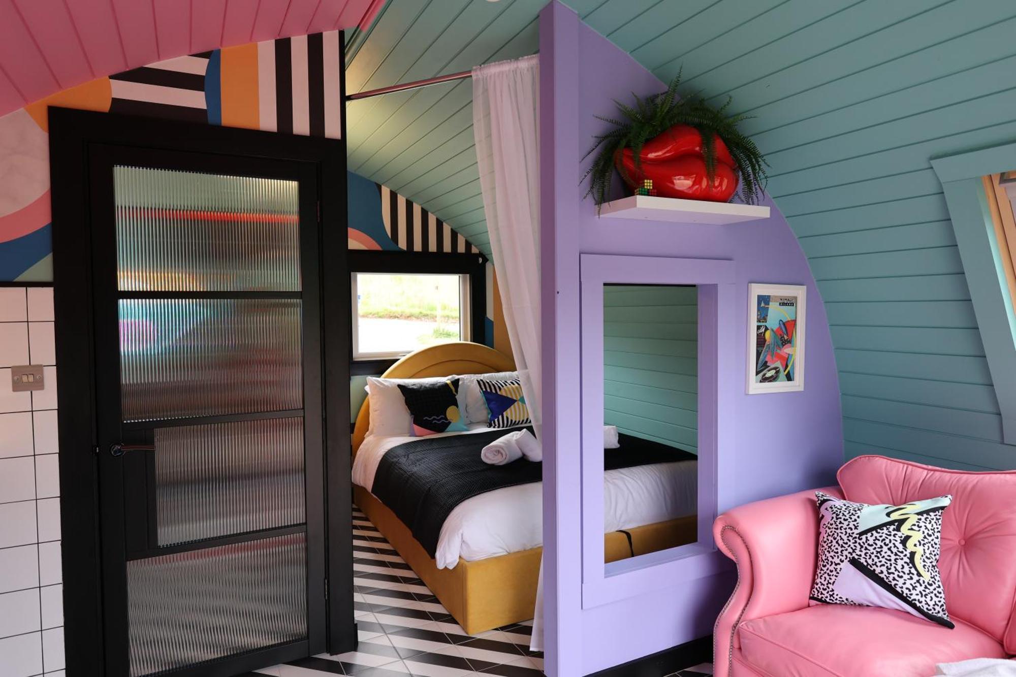 Ammonite Glamping Pod & Hot Tub Apartamento Hungerton Exterior foto