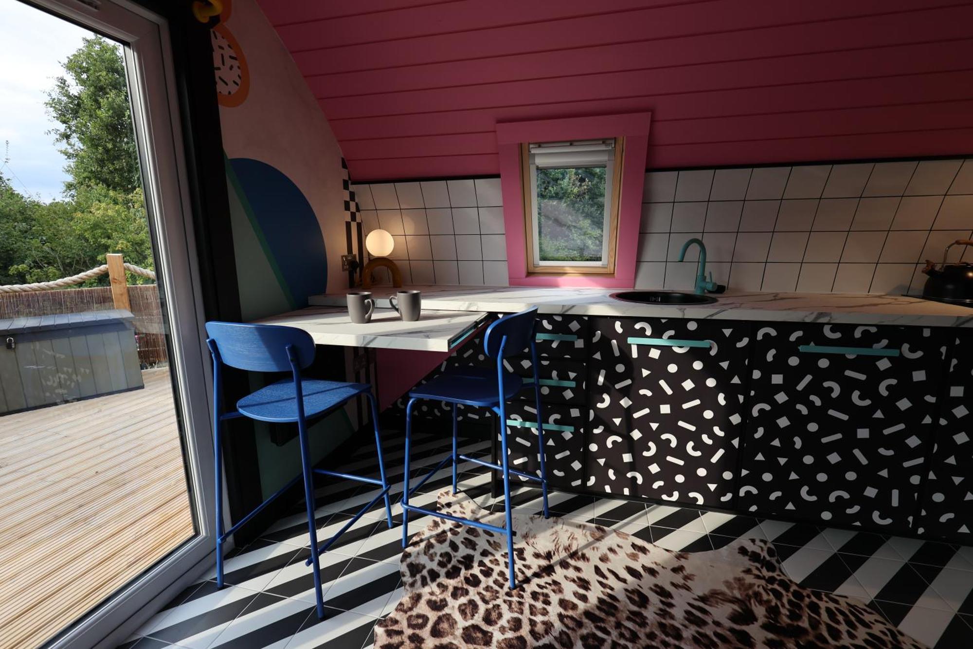 Ammonite Glamping Pod & Hot Tub Apartamento Hungerton Exterior foto